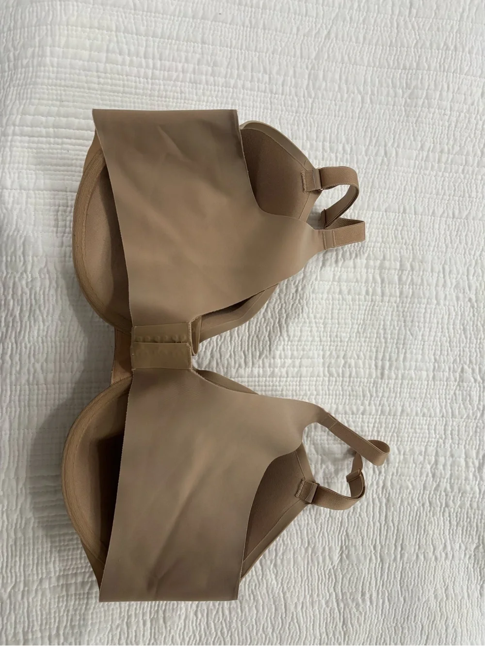 Soma Vanishing 360 Perfect Coverage Nude T-Shirt Bra in Tan
